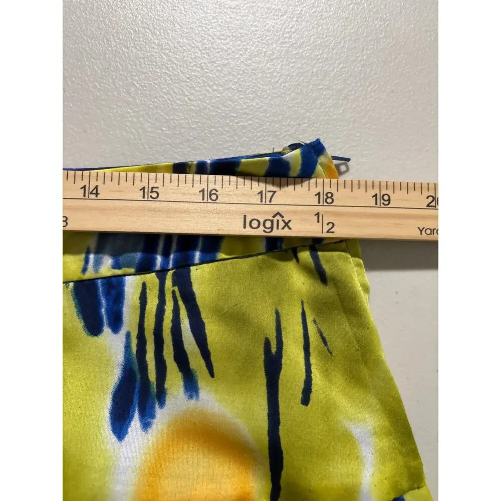 Calvin Klein Women's Size 16 Multicolor Abstract Graphic Tiered Pencil Skirt NWT